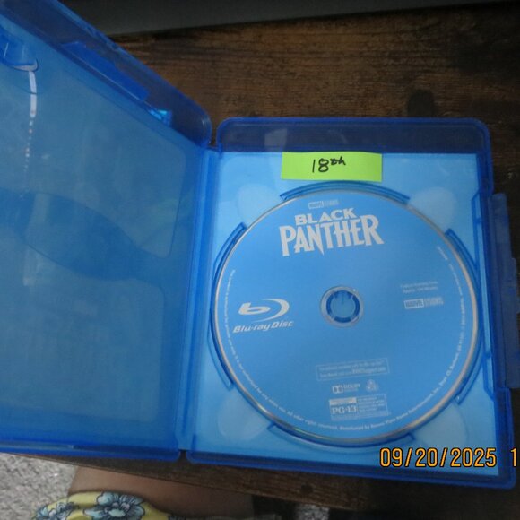 Marvel's The Black Panther Blu Ray with Jewel Case and Slip cover - Picture 3 of 3